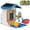Blue, variant on ImmSss Bird Feeder with Camera, AI Identify Bird Species,Solar Smart Hummingbird House with 2.5K HD Cam,Live View,Instant Arrival Alerts,Capture Bird Video,Squirrel-Proof,Ideal Gift for Bird Lover