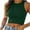 Army Green, variant on OKBOP Womens Tops Dressy Casual Sexy,Sexy Casual Sleeveless Solid Round Neck Ladies Crop Vest Fall Blouses Western Shirts for Women
