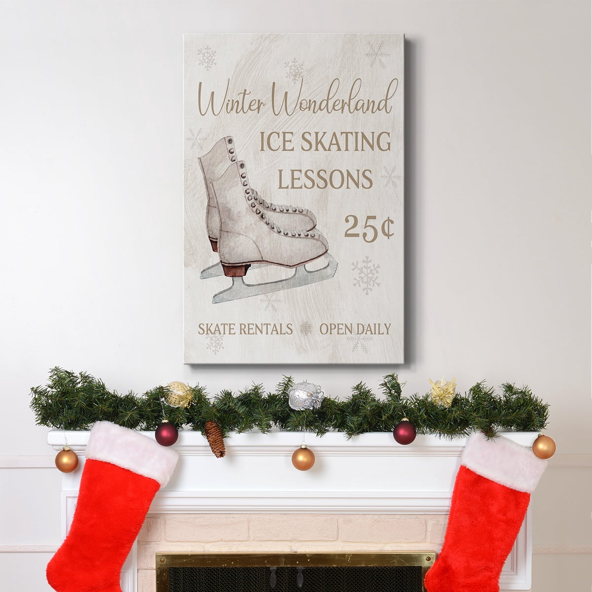 Skate Lessons- Gallery Wrapped Canvas