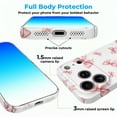 thumbnail image 4 of SKLYDDI Funda para iPhone con Diseño de Moño Rosa, Compatible con MagSafe, 4 of 7