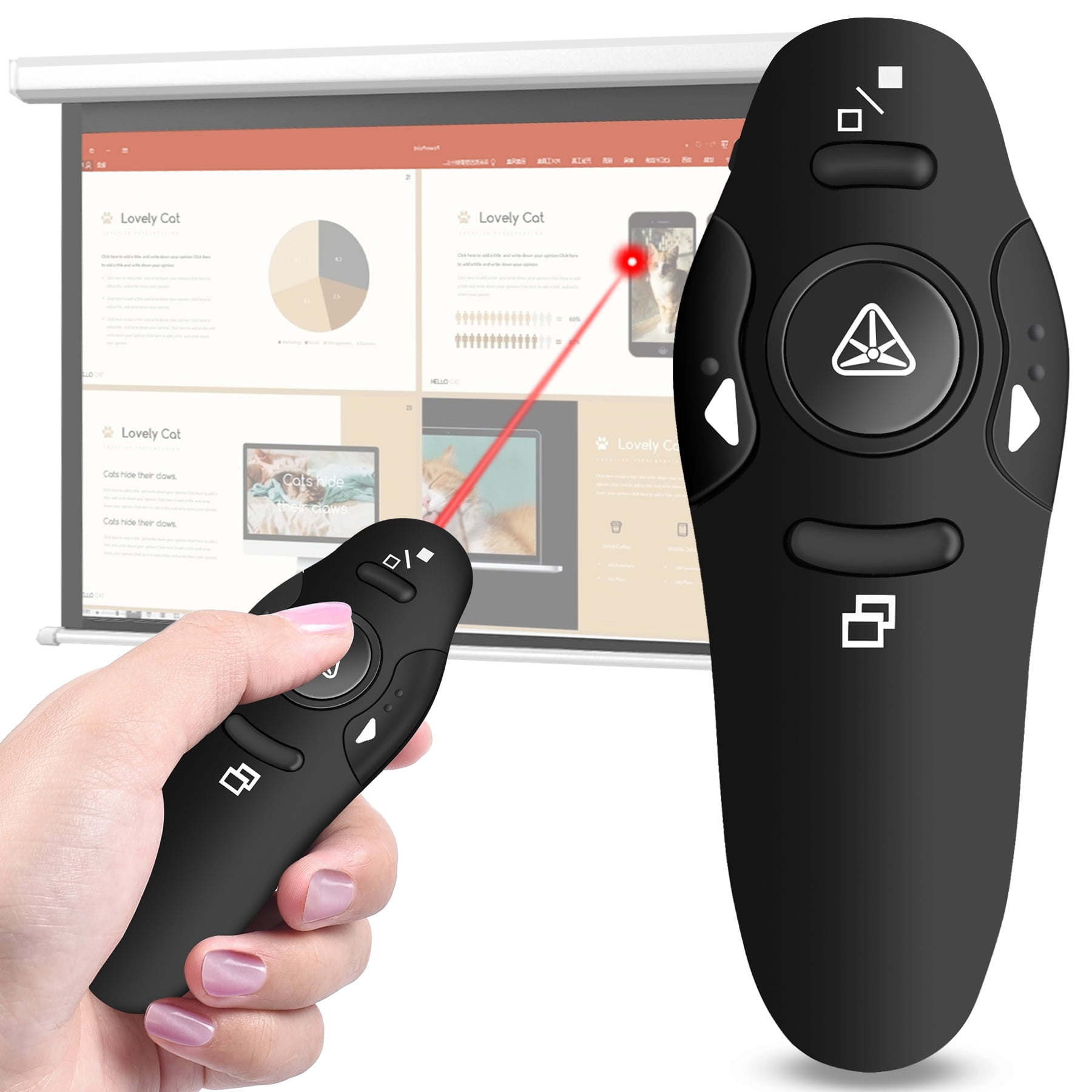 best wireless presentation remote clicker
