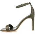 thumbnail image 2 of Journee Womens Everton Open Toe High Stiletto Sandals, 2 of 8