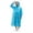 Blue, variant on Adult Long Lasting Disposable Raincoat with Extended Hood for Full Protective Rain Gear for Outdoor Use Insulated Vest Womens Casual Hooded Jacket Junior Zip up Checke Jacket for Women