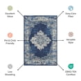 thumbnail image 3 of Nourison Grafix Persian White 7'10" x 9'10" Area Rug, (8x10), 3 of 9