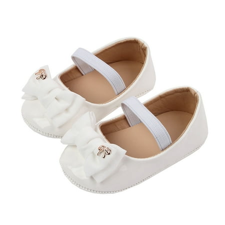 

NEGJ Toddler Kids Plush Girls First Walking Leisure Shoes Open Toe Leisure Shoes