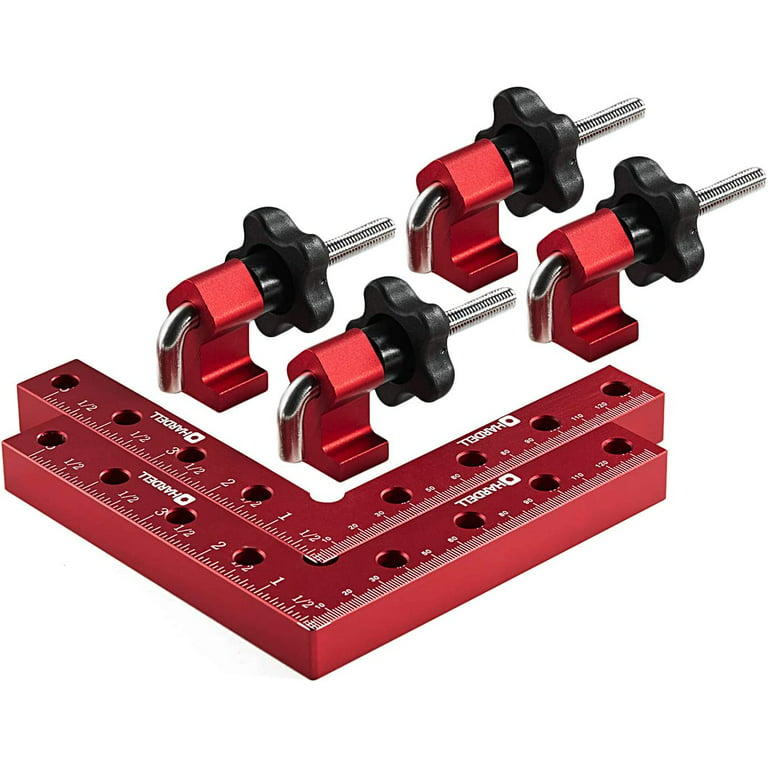 HARDELL 90 Degree Positioning Squares Right Angle Clamps 5.5 x