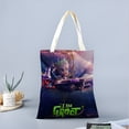 thumbnail image 2 of I am Groot Bolso de tela con estampado de lienzo para mujer, bolsa de compras reutilizable y estética, con cremallera interior, regalo para mujer,38*45cm., 2 of 6