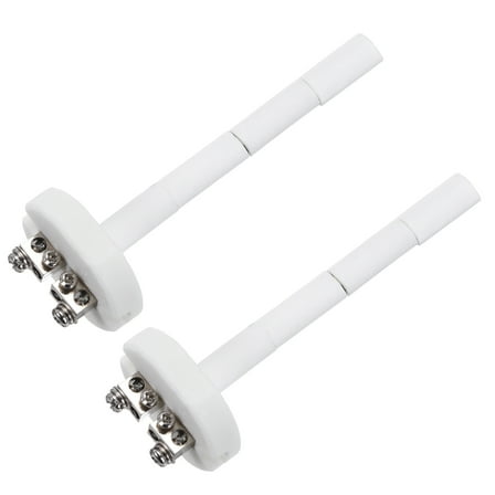 2Pcs K Type Ceramic Kiln Furnace Thermocouple for Muffle Furnace 2x100mm