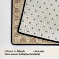 thumbnail image 2 of Washable Vintage Kitchen Mat 31"x20" Non Slip Soft Plush Low Profile Kitchen Rug, Distressed Medallion Oriental Style Sink Mat for Laundry Room Bedroom Office, 2 of 6