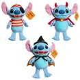 thumbnail image 4 of Disney Seasonal Halloween Devil Stitch Small 8-inch Plushie Stuffed Animal, Kids Toys for Ages 2 up, 4 of 8