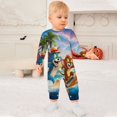thumbnail image 3 of Tom And Jerry Baby Onesie Romper Footless Infant Long Sleeve Jumpsuit for Boys Girls, 3 of 8