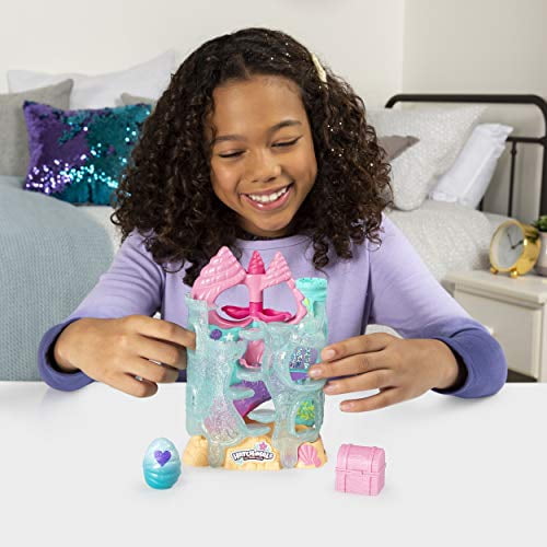 hatchimals coral castle playset