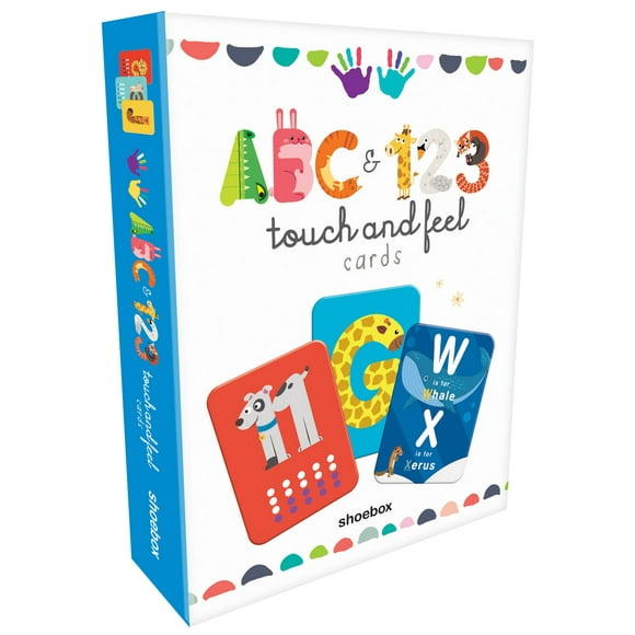 ABC & 123 Cartes touch and feel