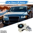 thumbnail image 3 of Unique Bargains Front Left Driver Side Power Window Regulator Lift Motor for Audi A4 2006-2015 No.8KD959801B 2 Pin Car Window Glass Lift Motor, 3 of 7