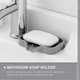 thumbnail image 3 of Silicone Soap Dish Holder for Bathroom Drainage, 2-Pack Non-Slip Bathroom Kitchen Storage Box with Drain Holes, 3 of 5