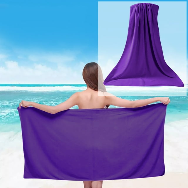 Microfiber Towel Set Soft Bath Sheet For Spa Gym Swimming Pool Yoga And Travel