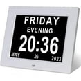 thumbnail image 4 of Dementia clock Alzheimer's clock and senior citizen large digital calendar clock with date and day of the week, 4 of 5