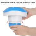 thumbnail image 4 of Vents Optimal Fits Up to 3 Inches Tabs Chlorinator Bromine Holder Chlorine Floater Pool Floating Chlorine Dispenser, 4 of 5