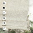 thumbnail image 4 of LazBlinds No Tools No Drill Cordless Roman Shades for Windows, Blackout Thermal Insulated UV Blocking Window Blinds, Room Darkening Fabric Blinds for Indoor Windows, 31'' W x 64'' H, Beige, 4 of 6