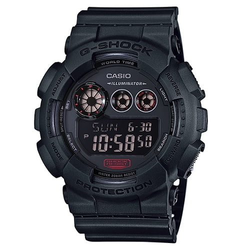 casio military black
