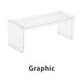 thumbnail image 3 of Kearding Soporte de almacenamiento transparente para escritorio, estante de colección apilable, organizador de suministros para el hogar, Almacenamiento y organización del hogar tipo plano, 3 of 6