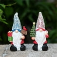 thumbnail image 6 of Solar Powered Christmas Gnome Ornaments for Gardens, Yards, and Outdoor Christmas Decorations, Home and Patio Decor, 6 of 7