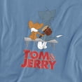 thumbnail image 2 of Tom and Jerry Movie Park Bench Women's T Shirt,Carolina Blue, Medium, 2 of 6