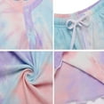 thumbnail image 5 of SMZ Tie Dye Pajamas Set Womens Loungewear Sleepwear 2 Piece, 5 of 5