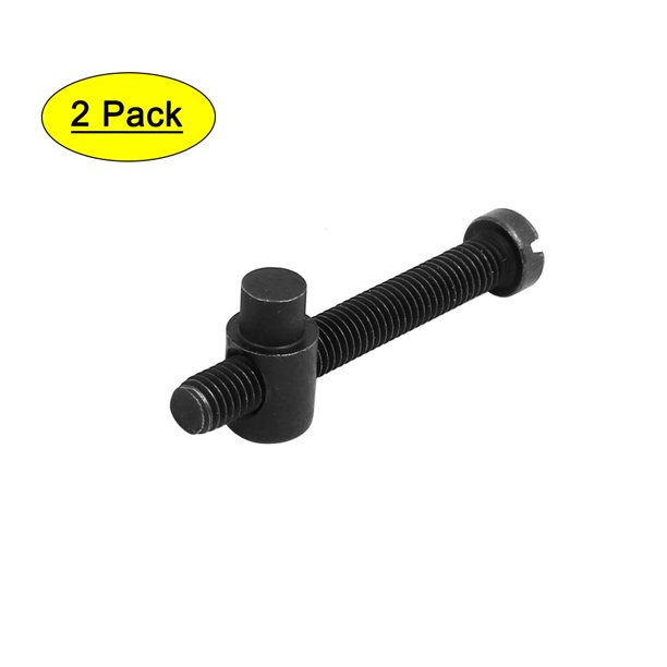 Chainsaw Tension Adjuster Screw Nut Black 2pcs for 5016 Electric Saw