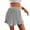Gray, variant on Aayomet Skirts For Women Women's Stretchy Pencil Skirt Side Pleated Business Skirts with Belt,Gray M