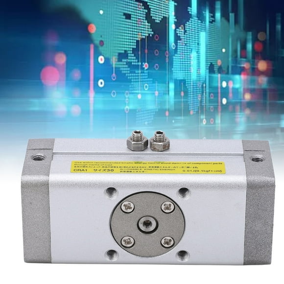 Pneumatic Actuator Aluminum Alloy Powerful Rack Type Swing Air Cylinder D A54 Ambient Temperature 0 to 60