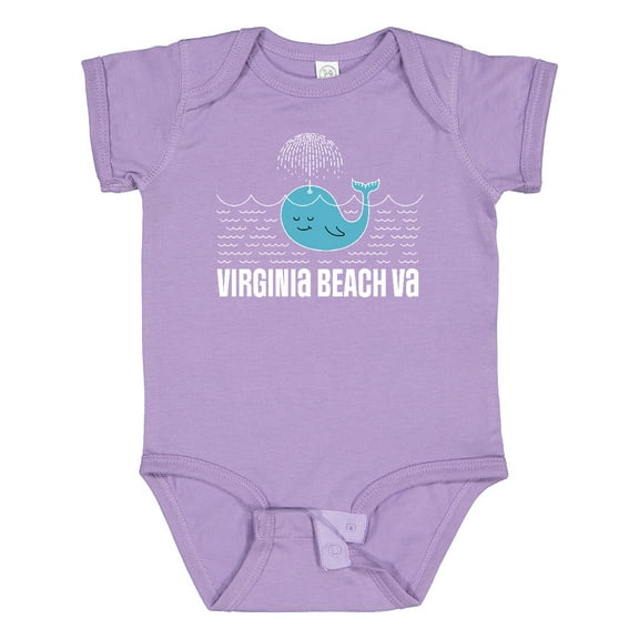 Inktastic Virginia Beach Va Cute Vacation Boys or Girls Baby Bodysuit