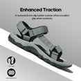 thumbnail image 3 of NORTIV 8 Men's Sandals Hiking Sports Lightweight Summer Water Arch Support River Open Toe Athletic Trail Outdoor Walking Sandals, 3 of 6