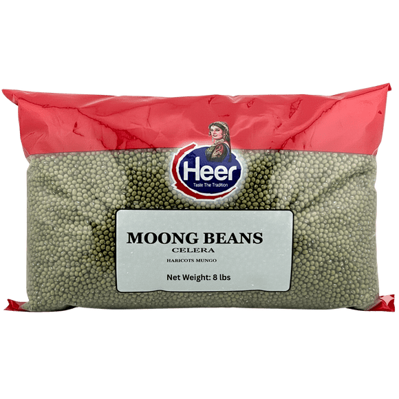 Heer Haricots Mungo Verts Entiers (Celera), 8 Lb, Haricots Mungo Verts