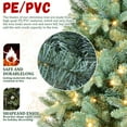thumbnail image 4 of 9ft Blue Green Tint Christmas Tree - 3268 Tips, 800 LED Lights - Hinged, Foldable Base - Indoor Holiday Decor, 4 of 9