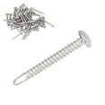 thumbnail image 3 of 304 Stainless Steel Self-Drilling Screws, Round Head, M4.8x38mm, Pack of 50, Ideal for Woodworking, 3 of 8