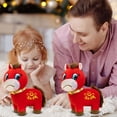 thumbnail image 5 of Year of The Horse 2026 Plush, 7.88in Crying Horse Plushie Figurine, Chinese Lunar New Year Mascot Zodiac Ornament for Home Store Tabletop Decor, Red, 5 of 5