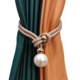thumbnail image 1 of 2 Pcs Sangle de Rideau Luxueuse Fermeture Magnétique Réglable Attache de Rideau de Fenêtre Boucle Clip pour Salon, 1 of 10