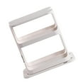 thumbnail image 2 of Pull-and-Rotate Spice Rack Kitchen 360° Rotate Double Decker with Strong Bearing Multi-Function Seasoning Bottle Shelf Slide Holder Lotion Shower Gel Organizer, 2 of 8
