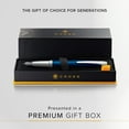 thumbnail image 5 of Cross ATX Translucent Blue Lacquer Medium Nib Fountain Pen, 5 of 8