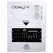 CHAUVET DJ OBEY4 LED DMX Controller Lighting System with 4 Channel Modes, Black