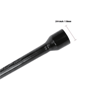 Hyper Tough Heavy Duty Lug Wrench Carbon Steel Tire Iron 16-inch, Black