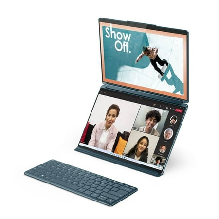 Grade A Lenovo Yoga Book 9 13IRU8 2x13.3" OLED Touch i7-1355U 16GB 1TB SSD W11H