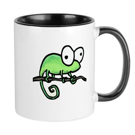 

CafePress - Chameleon Mug - Ceramic Coffee Tea Novelty Mug Cup 11 oz