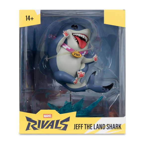 Figura de Acción McFarlane Colección Marvel Rivals Gamerverse Jeff el Tiburón de Tierra Escala 1/10