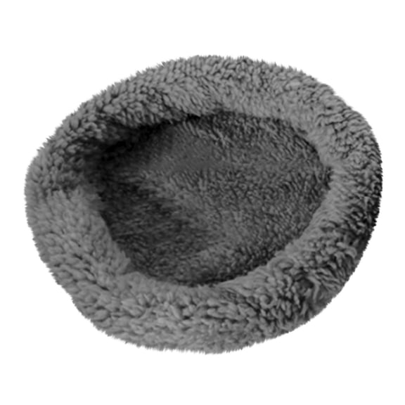 Barhoo Winter Warm Hamster Bed House Small Animal Nest Hedgehog Guinea Pig Chinchilla Bunny Ferret Cage Accessories Soft Velvet Fabric Cozy Hideout Machine Washable Portable Pet Bedding Nest