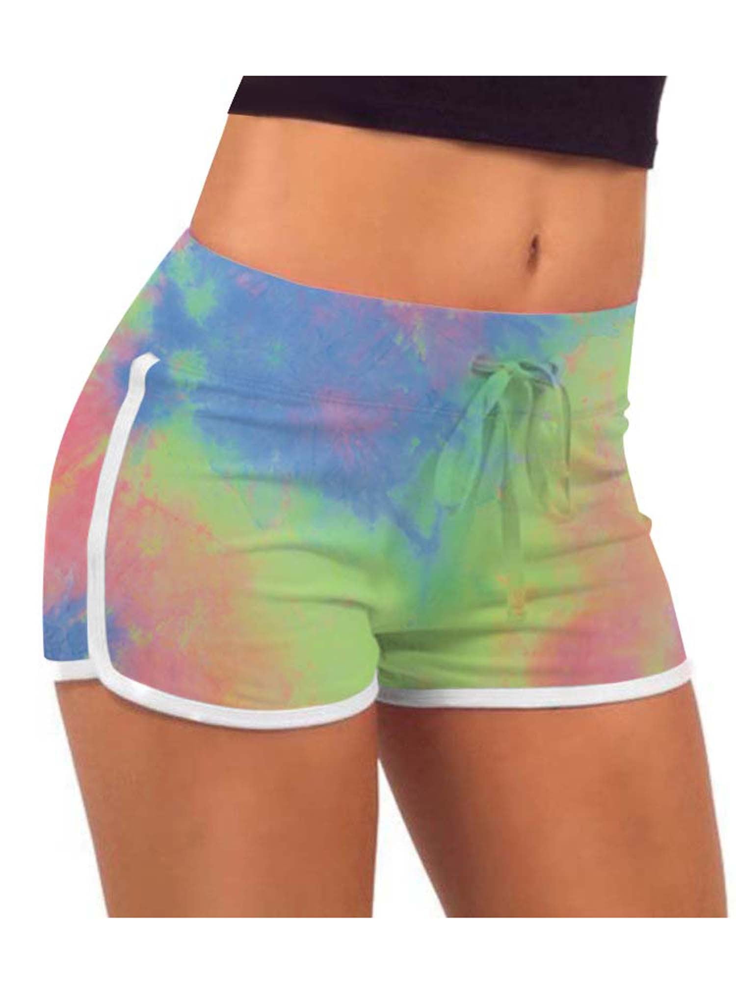 green hot pants