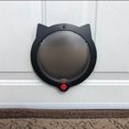 thumbnail image 4 of Flmtop Porte pour Animaux Ronde Sécurité ABS 4 Modes Intérieur Extérieur pour Chien Blanc, 4 of 9