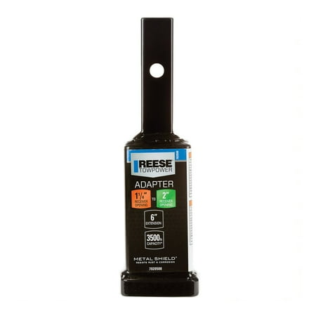 Reese Towpower 7020500 Trailer Hitch Adapter from 1-1/4 to 2 Inch Receiver