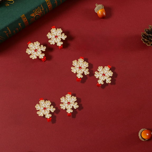 PRETXORVE Christmas Decor, Christmas Tree Decorations, Christmas Wooden Clothespins Holiday Decoration Accessories Party Supplies Christmas Tree Decorations, for Holiday and Event Decorations
